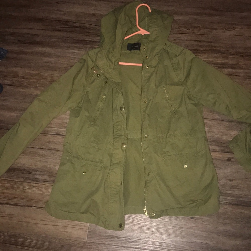 Olive green jacket